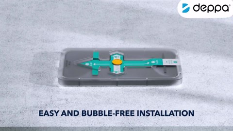 Deppa |2 Pack| Premium Screen Protector for iPhone 17/iPhone 16 Pro (6.3’) | Scratch Resistant Tempered Glass | Anti-Fingerprints | Bubble-free | Easy Installation Kit | 9H Hardness | 3D Edge to Edge Coverage