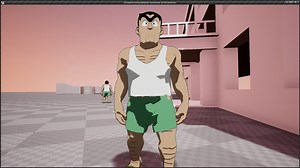 UE4 Outline Post process through  the wall