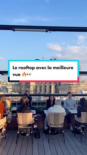 Tu cherches le rooftop parfait pour cet été ? ☀️ Voici le rooftop à ne pas manquer ! 😍 #rooftop #rooftoparis #soleil #ete #paris #bonneadresseparis #view #vueparis #TikTokFood #bonneadresse #roof #madamereve