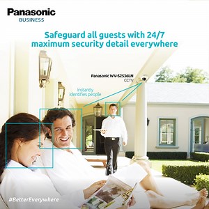 59 reactions | Make everyone feel safer and #BetterEverywhere with Panasonic Business’ CCTV. Experience maximum security detail with cutting-edge technology that instantly identifies people and vehicles, to help ensure everyone’s safety. | Panasonic Business Solutions Philippines | Facebook
