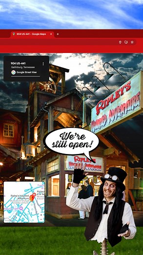 🎃 Halloween may be over… but the scares aren’t. Why wait until next October? Your next scream is already waiting in Gatlinburg. Ripley’s Haunted Adventure is open all year long. Zoom in. Step inside. Fear doesn’t take a holiday. | Ripleys Haunted Adventure