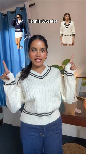 DROGE on Instagram: "Tennis Sweater at Rs.1200 Only -Free size"