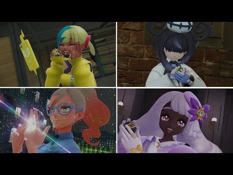 Pokemon Legends Z-A - All Mega Trainers Boss Fight (4K 60 FPS Nintendo Switch 2)