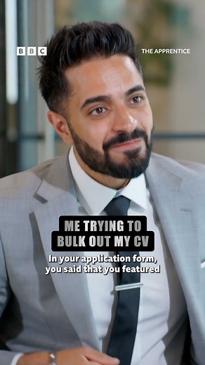 If you've got it, flaunt it 🤩 #TheApprentice #iPlayer | BBC One