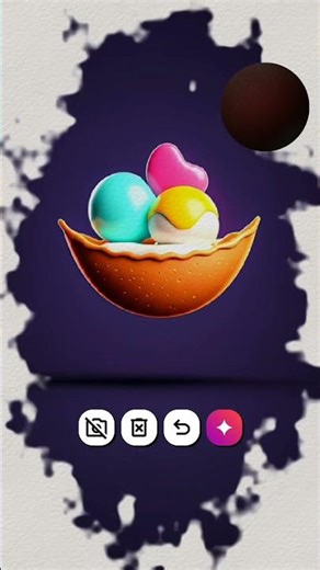 how to draw desert in this screen 🧁👅