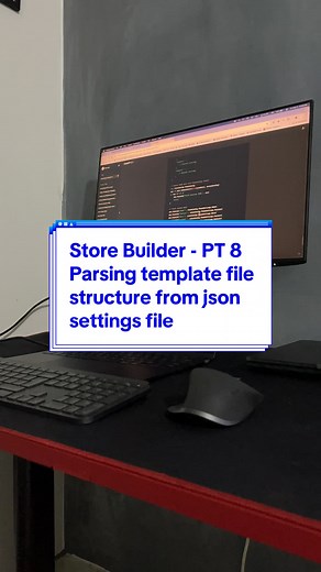 Part 8 | Store Builder - Parsing json into a GO Lang struct, multi level json so its a bit challenging with inbuilt maps like structures #software #freelancing #selfemployed #development #hardwork #sl #fyi #trending #webpack #shopify #builder @Karthaj