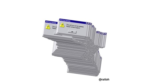 Error message ballerina loop #fyp #aftereffects #blender #edit #art | aftereffects