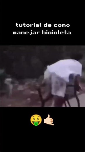 tutorial de como manejar bicicleta #memes #xd