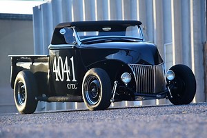 Cool Custom Ford Roadster Pickup Built to Go Land Speed Racing - Ford-Trucks.com