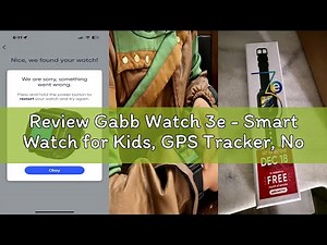 Review Gabb Watch 3e - Smart Watch for Kids, GPS Tracker, No Social Media or Internet, Fees Required