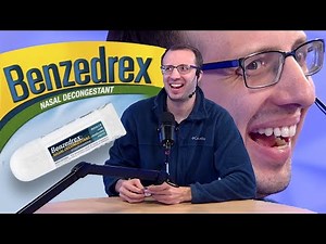 Pharmacist inhales Benzedrex after reading FDA warning about abuse and misuse then calls the company