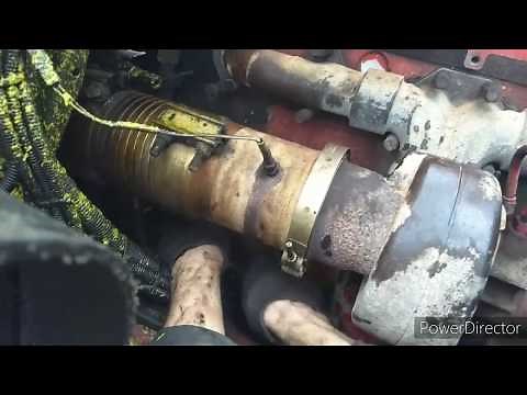 Cummins ISX 600/ oil cooler, water pump and thermostat replacement