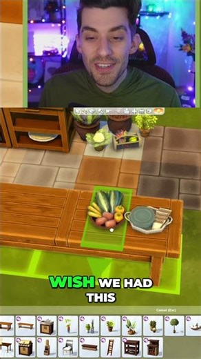 I'm LOVING the clutter objects from the new #Sims4 Garden to Table Kit