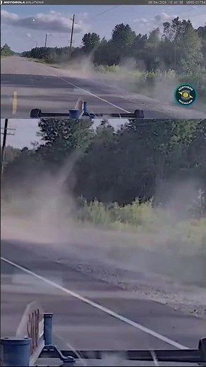 Driver charged after heading directly toward MSP patrol vehicle in Michigan