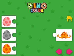 Play Dino Color | Free Online  Games. KidzSearch.com