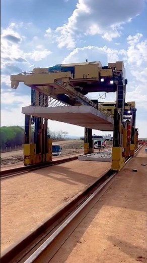 Railway Track Laying Process Using Fully Assembled Rail Sections