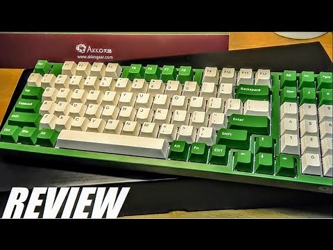 REVIEW: Akko Matcha Red Bean 1800 Mechanical Keyboard - Silent Pink Switch!