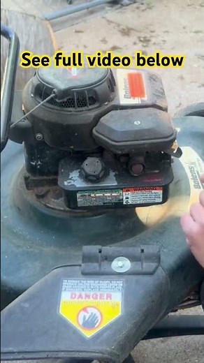 Lawnmower won’t start? Fix it yourself save the shop bill.