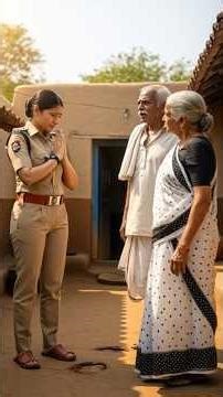 मुलगी IPS झाली -पण हात जोडून का रडत होती-#emotionalkatha #ai