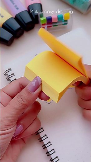 Sticky Notes Ideas #shorts #art #youtubeshorts