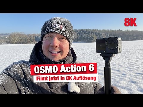 DJI Osmo Action 6 - 8K Footage - vermeide diesen Fehler im Winter!
