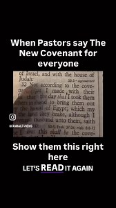 The old covenant was broken. God says, it was not like the covenant made when He led them from Egypt, a covenant they broke. The new covenant? It's with the house of Israel, a relationship with God. #Covenant #Israel #Bible #Faith #Egypt | Fanmailtvnews