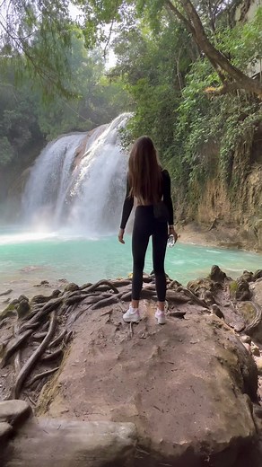Dora the explorer #waterfall #mexico #fyp