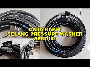 How to Assemble a Pressure Washer Hose Yourself