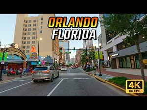 Orlando Florida Driving Through