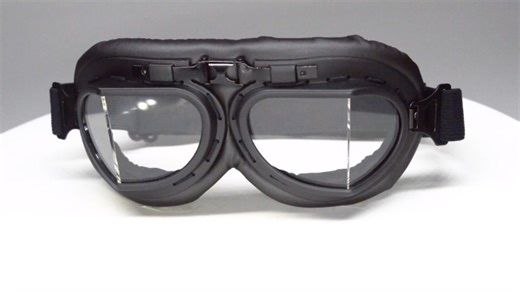 Watch evomosa Vintage Goggles Pilot Style Motorcycle Cruiser Scooter Goggle Bike Racer Cruiser Touring... on Amazon Live