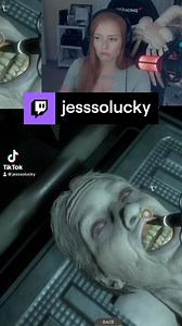 Someone’s always watching me 🫠 #twitchstreamer #horrorgames #themortuaryassistant #gaming #gamergirls #reels | Jessica Sulecki