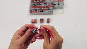 Lever Nuts Wire Connectors Assortment Kit 28-12 AWG Splitter Stripper Crimping Tool 2 3 5 Conductor Combination Compact Multi Electrical Quick Disconnect Wiring Splicing