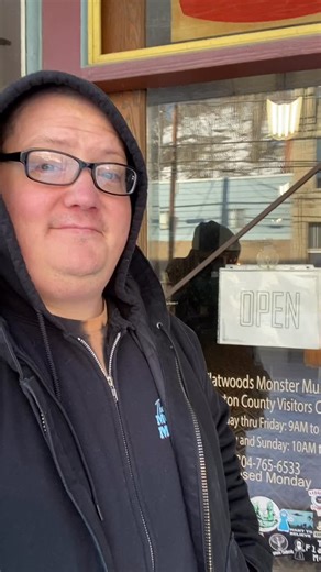 It’s 20 degrees out, but way better than it was Sunday. #flatwoodsmonster #braxxie #suttonwv #braxtonwv #snowmageddon2026 | Flatwoods Monster Museum