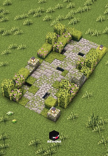 Mossy Pathway Design Ideas for Minecraft Builds