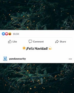 ⭐✨¡¡Feliz Navidad a tod@s!!✨⭐ | Panda Security
