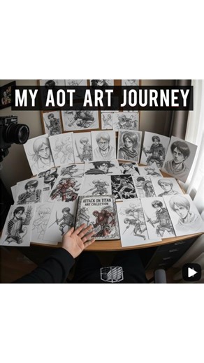 My New Style AOT Drawings 😇 #art #drawing