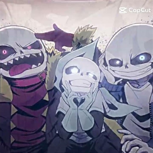 trio underverse 🗿🗿🗿🗿#swapsans#fellsans#sansclasaic#undertalefanmade#clowni_xz42