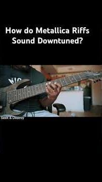 How Do Metallica Riffs Sound In C Standard Tuning??