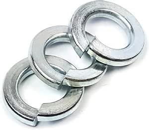 #12 Lock Washer Split Ring Zinc Plated Steel Qty 1000