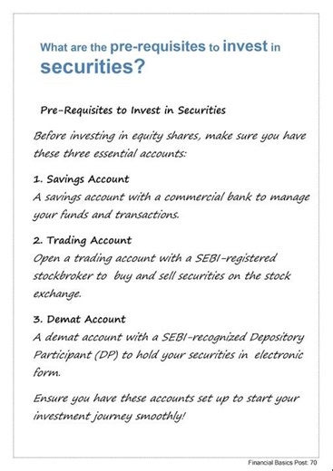 Finance Simplified 70 : Building Blocks for Financial Understanding