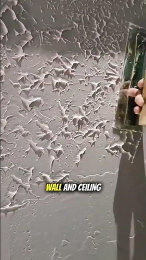 Perfect Ceiling Texture Technique | How to Create Stunning Plaster Texture Using a Skimming Trowel