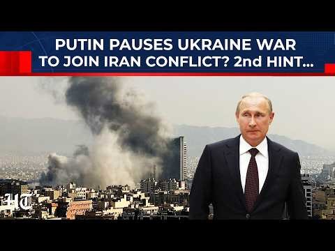 Putin Pauses Ukraine War To Join Iran Conflict As Ceasefire 'Cracks'? Russia's 2nd Big Hint…| USA