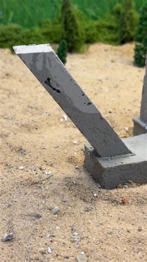 🏗️🏚️🏘️🏡 Building a tiny dream house step by step! These miniature concrete stairs are handmade with real materials. Would you live in a house like this? 🏚️🎥✨ 🏖️ #TinyHouse #Miniature #diyhouse #minibricks #DreamHouse | Appalachian Prepper