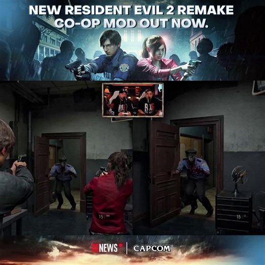 🔥Resident Evil 2 Remake Gets a New Co-op Mod. Modder Shopcreeper01...