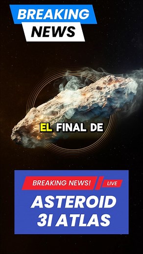 579K views · 11K reactions | Mañana sabremos la verdad sobre el 3i Atlas #news #breakingnews #usa #NASAalert #CosmicEvent | Noticias USA | Facebook