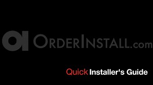 OrderInstall.com Quick Installer Admin Guide