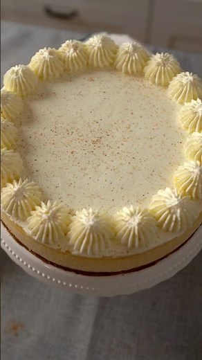 Eggnog Cheesecake 🎄 Creamy, Cozy & Perfectly Spiced
