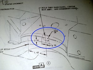 1958 Fuel Injection Firewall Hole confusion - CorvetteForum - Chevrolet Corvette Forum Discussion