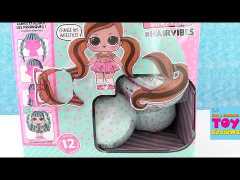 LOL Surprise Hairvibes Hair Vibes Case Unboxing Part 1 | PSToyReviews