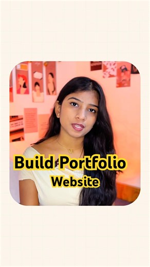 How to build Portfolio website using this simple trick #ytshorts #